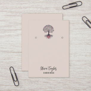 Tree of Life Spiritual Tree Bio Grafikkarte Visitenkarte