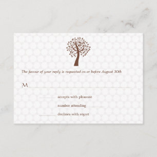 Tree of Life Star von David Bar-Bat Mitzvah UAWG RSVP Karte