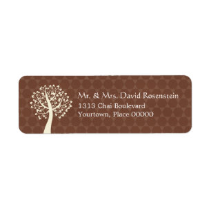 Tree of Life Star von David Pattern Bar-Bat Mitzva