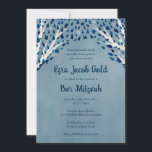 Tree of Life Stars Custom Bat Bar Mitzvah QR Code Einladung<br><div class="desc">Perfekte Karte, um eine Fledermausmitzvah, Bar mitzvah oder andere jüdische Feier anzukündigen! Handgemachte Kunst für Sie! Vollständig anpassbar! Klicken Sie auf "Personalisieren" oben, um den Text zu bearbeiten und den Link zum QR-Code auf der Rückseite hinzuzufügen. Klicken Sie auf "Bearbeiten mit dem Design-Tool", um die Schriftart, Farben und Platzierungen anzupassen...</div>
