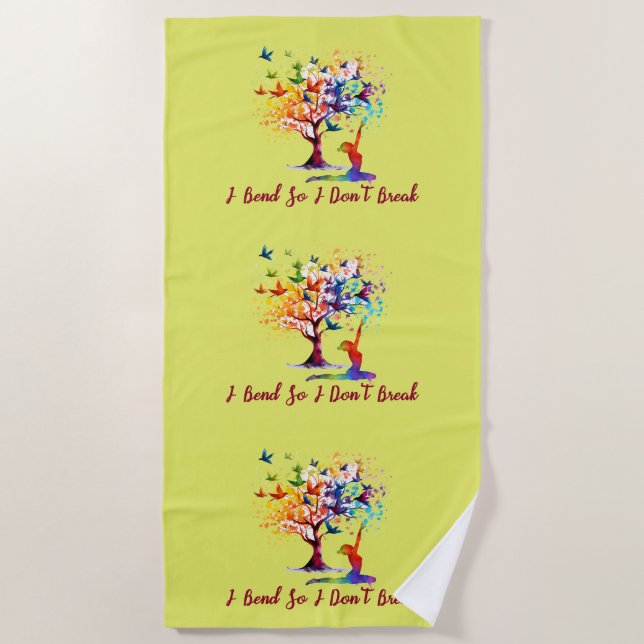 Tree of life, tree, butterfly  strandtuch (Vorderseite)