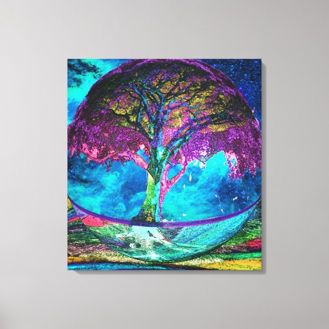 Tree of Life Truth Seeker Leinwanddruck (Vorderseite)