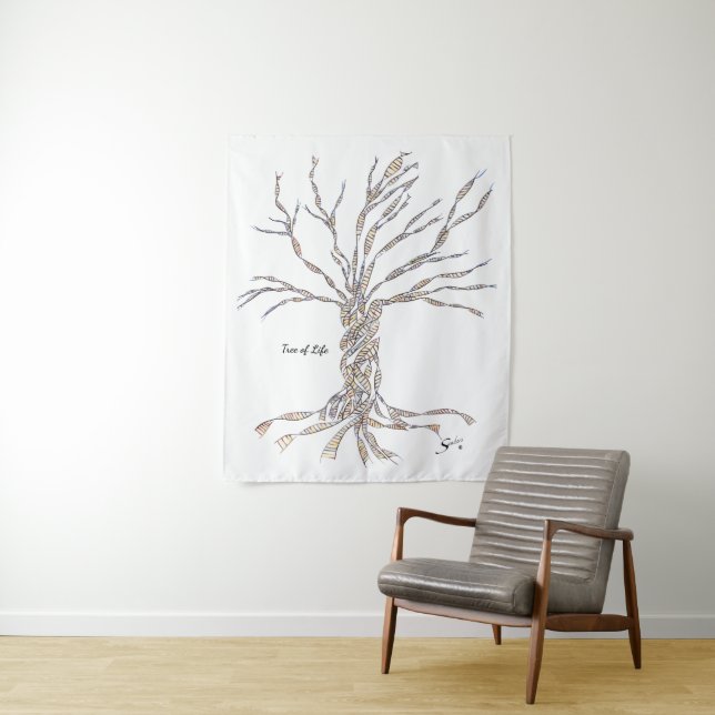 Tree of Life Wandteppich (Beispiel)