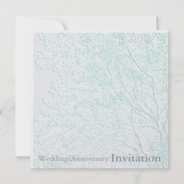 Tree of Life/Wedding Anniversary Invites (TBA) Einladung (Vorderseite)