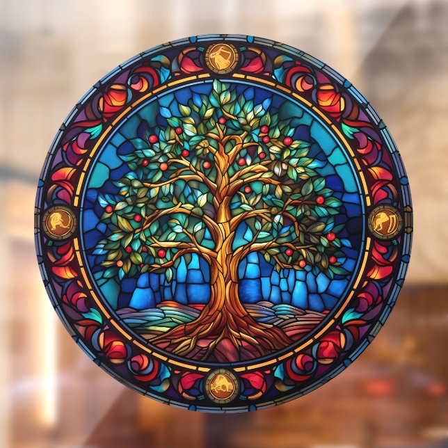 Tree of Life Window Cling Fensteraufkleber (Blatt 2)