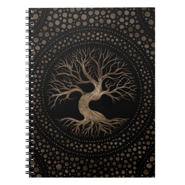 Tree of Life - Yggdrasil Notizblock (Vorderseite)