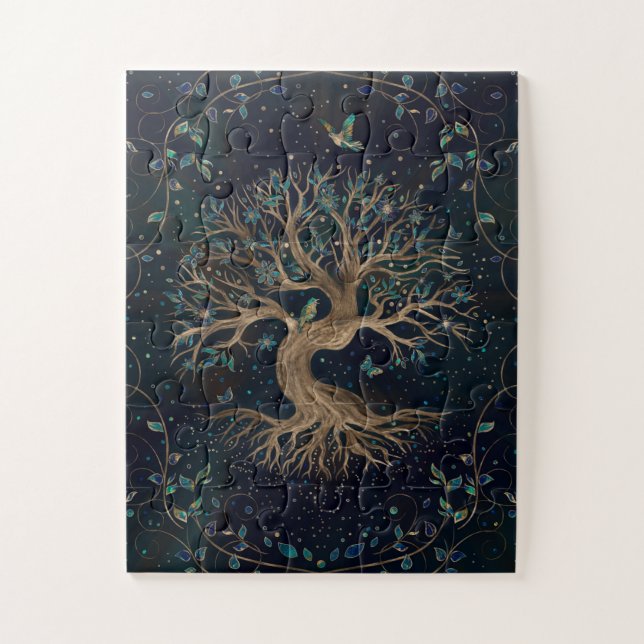 Tree of Life - Yggdrasil Puzzle (Vertikal)