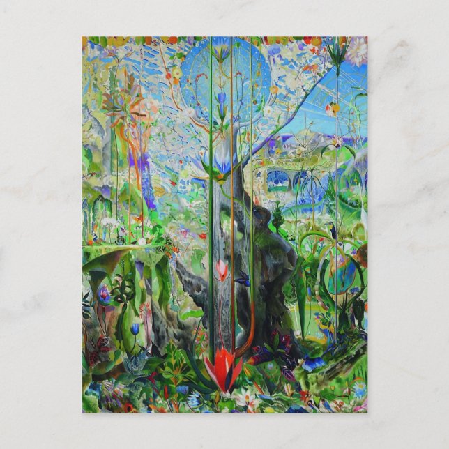 Tree of My Life von Joseph Stella Postkarte (Vorderseite)