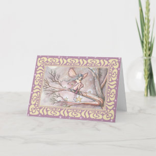 Tree of Stars Fairy Blank Card von Molly Harrison Karte