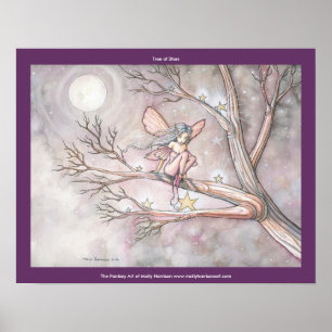 Tree of Stars Fairy Poster von Molly Harrison