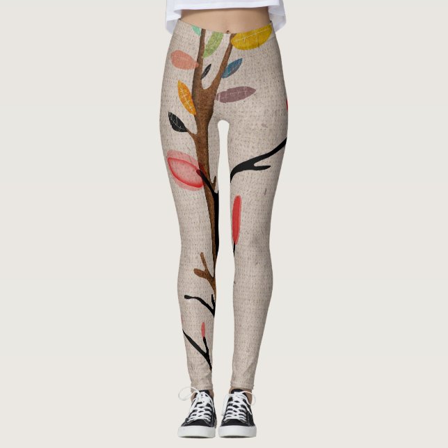 Tree Öko Rustic Leggings (Vorderseite)