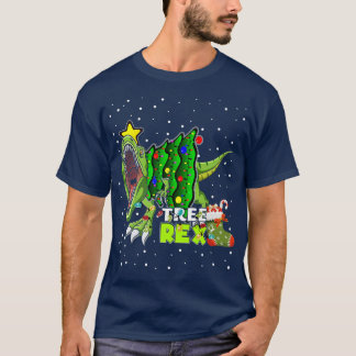 Tree Re Dinosaur Pajamas Weihnachtsbeleuchtung für T-Shirt