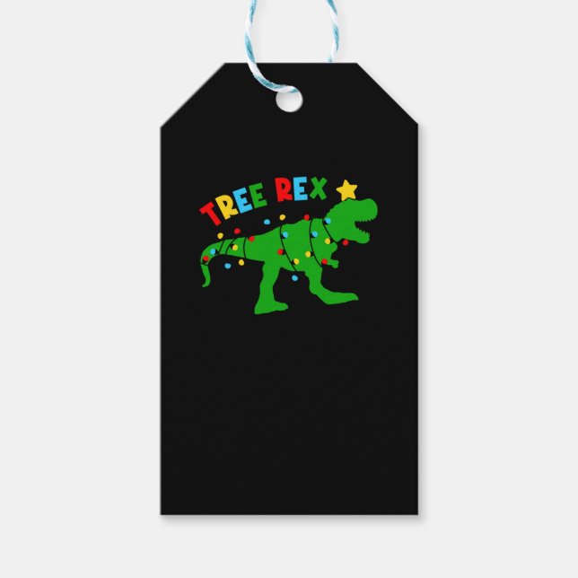 Tree Rex Geschenkanhänger (Vorderseite)