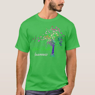 Tree Ribbon Mental Health Awareness T-Shirt