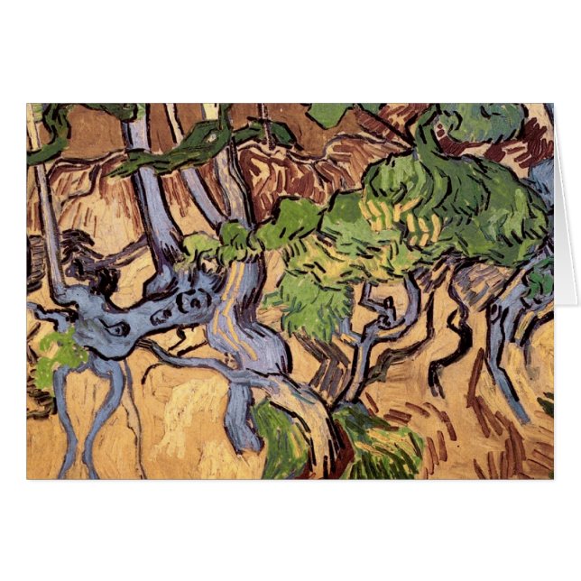 Tree Roots and Trunks (F816)Van Gogh Fine Art (Vorderseite (Horizontal))