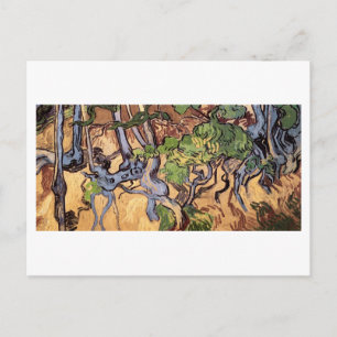 Tree Roots and Trunks (F816)Van Gogh Fine Art Postkarte