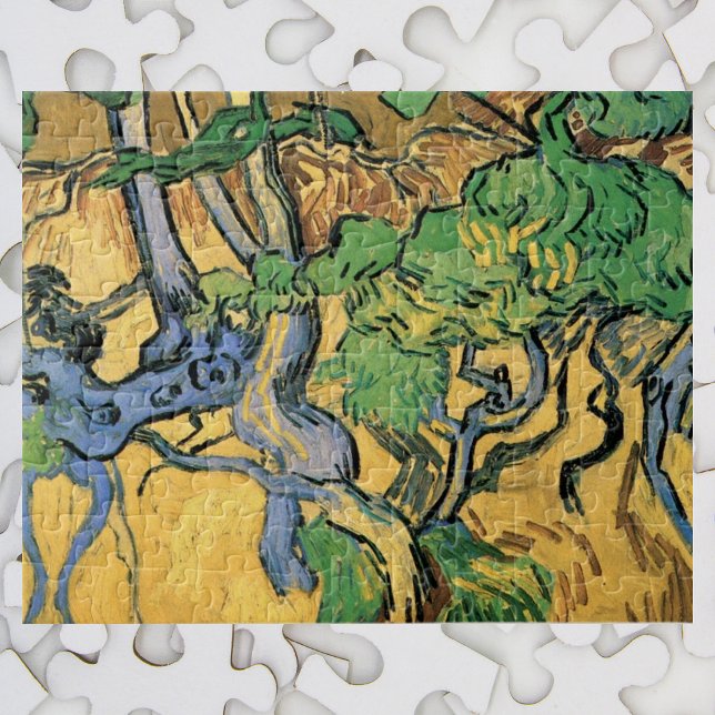 Tree Roots and Trunks von Vincent van Gogh Puzzle (Von Creator hochgeladen)