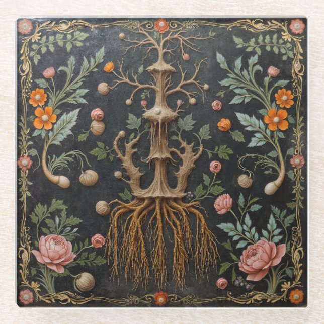 Tree Roots Untersetzer (Vorderseite)