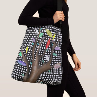 Tree Rupydetequila Art Crossbody Bag Tragetaschen Mit Langen Trägern