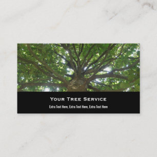 Tree Service Business Card Visitenkarte