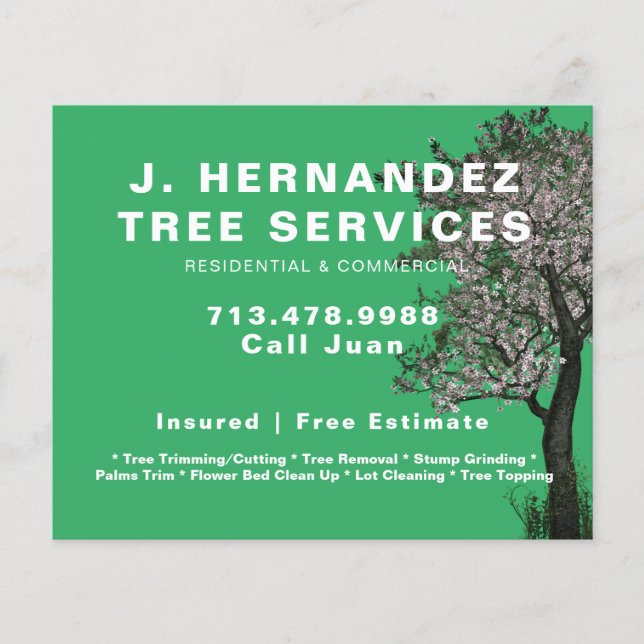 Tree-Service-Flyer Flyer (Vorne)