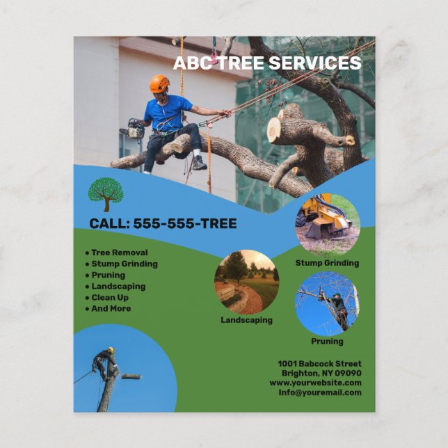 Tree-Services Flyer (Vorne)