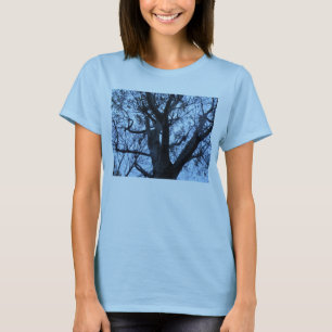 Tree Silhouette Fotograf T Shirt