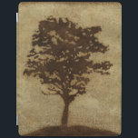 Tree-Silhouette über Bronze-Hintergrund iPad Hülle<br><div class="desc">Ein Bronzestand dient als Schauplatz für diese Silhouette eines Baumes,  dessen Äste in der Brise schweben. Man fühlt sich fast so,  als könnte man den Rücken an diesen Baum Erholung,  auf dem Boden sitzen und ein langes Nickerchen nehmen.</div>