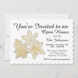 Tree Snowflake Weihnachtszucker Feiertag Einladung