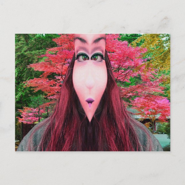 Tree Spirit Postkarte (Vorderseite)