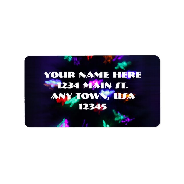 Tree Spirits Adressaufkleber (Vorne)