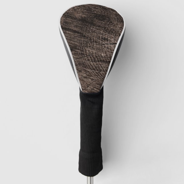 Tree Stump Golf Headcover (Vorderseite)