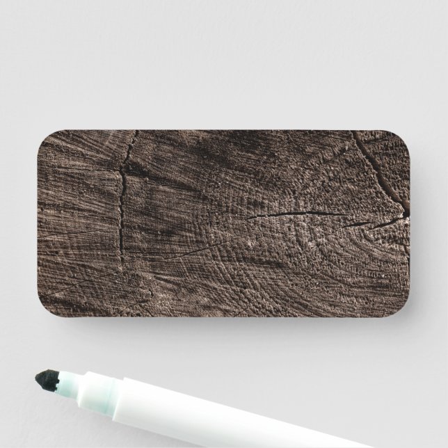 Tree Stump Namensschild (Beispiel)