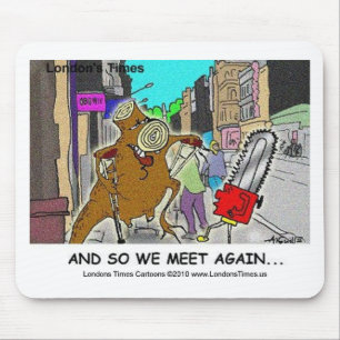 Tree Stump Vs Chainsaw Funny Mugs Cards Geschenke Mousepad