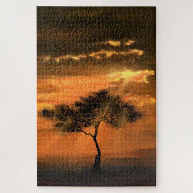 Tree Sunlight Puzzle (Vertikal)