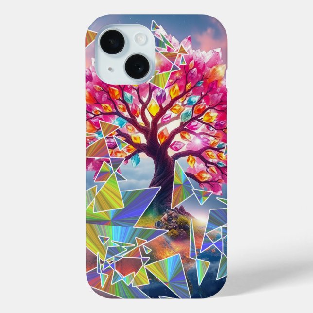 Tree Sunrise Case-Mate iPhone Hülle (Rückseite)