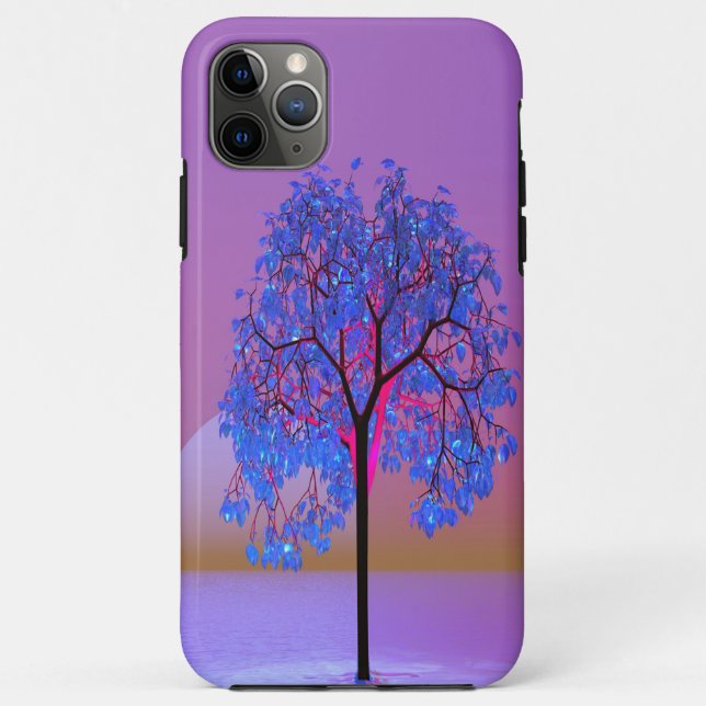 Tree Sunset Case-Mate iPhone Hülle (Rückseite)
