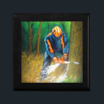 Tree Surgeon Arborist christmas present Birthday Schmuckschachtel<br><div class="desc">Tree Felling</div>