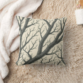Tree Throw Pillow Kissen