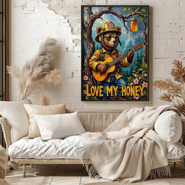 Tree Top Troubadour: Bärenwaldlied Poster (Von Creator hochgeladen)