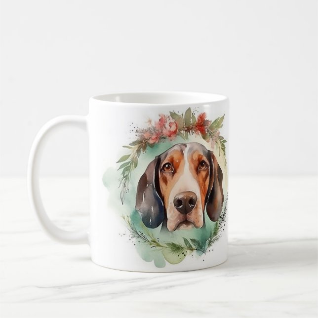 Tree Walker Weihnachtskranz Festliche Jungfrau Kaffeetasse (Links)