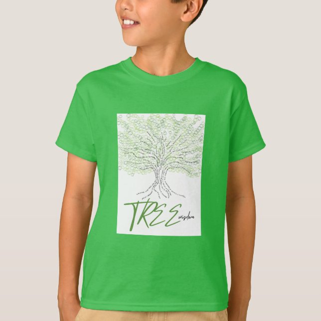 Tree Wisdom T-Shirt (Vorderseite)