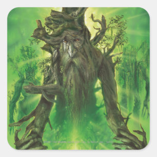 Treebeard Quadratischer Aufkleber