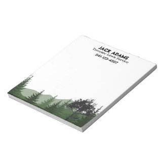 Treecare Lawinenservice Note Pad Notizblock
