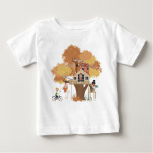 Treehouse Collection Girls Ruffle T - Shirt