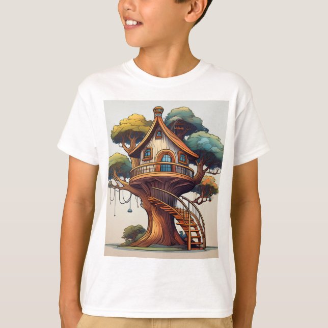 Treehouse Dreams Adventure-Inspiriert T - Shirt De (Vorderseite)