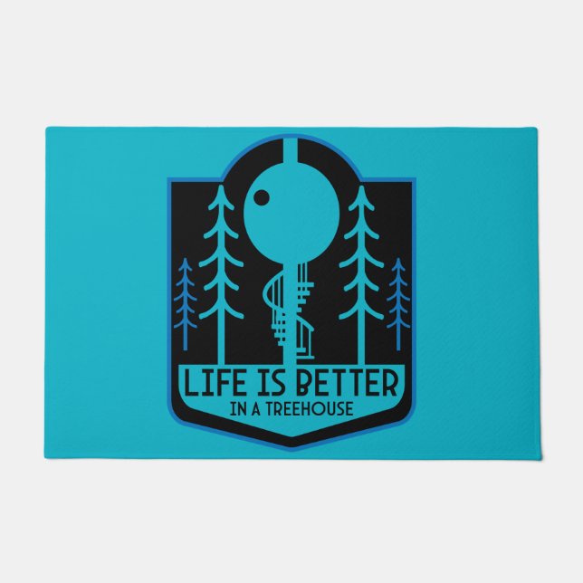 Treehouse Eigentümer Fußmatte (Vorderseite)