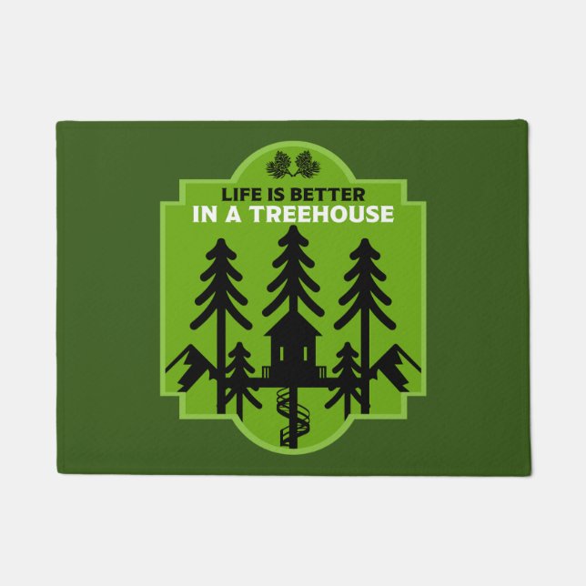 Treehouse Living Fußmatte (Vorderseite)