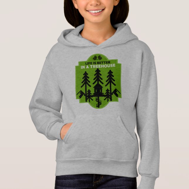 Treehouse Living Hoodie (Vorderseite)