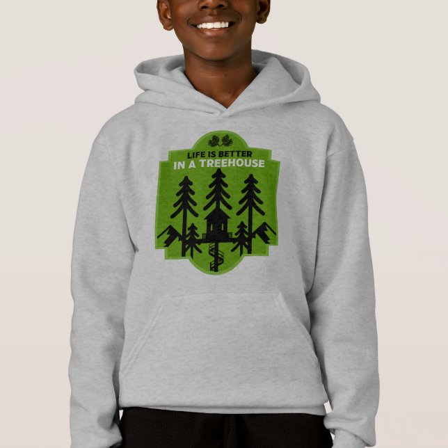 Treehouse Living Hoodie (Vorderseite)